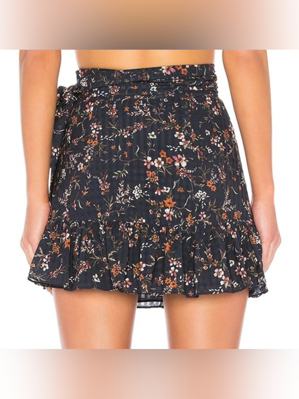 Tularosa || Woman’s Maida Ruffle Skirt in Burlingame Floral print size L